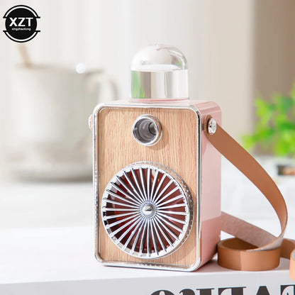 New 3 in 1 Neck Fan Cooling Camera Portable Fan Rechargeable Mini Fan Usb Cooling Fan Electric Bladeless Fan Summer Handheld Fan