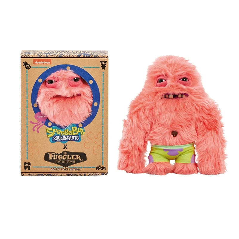 Patrick Star‌ Plush Toys 22Cm Original Ugly Monster Spongebob Squarepants Cute Tooth Monster Fill Plush Dolls Toys Gifts