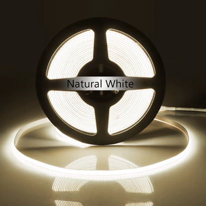 DC12V COB LED Light Strip with Dimmable Penetrable Wood Mirror Acrylic Wireless Touch Sensor Switch for Kichen Cabinet Decor