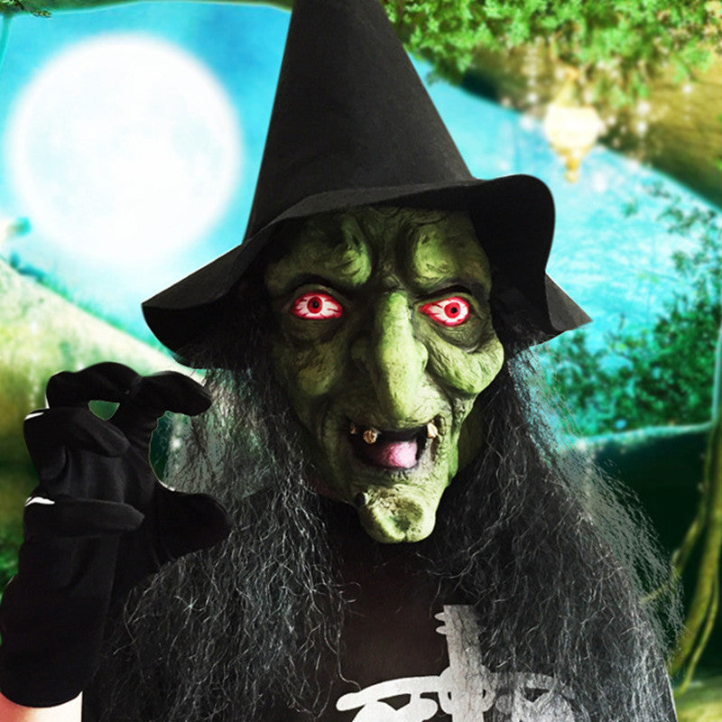 Halloween Long Hair Grimace Mask — product image 4