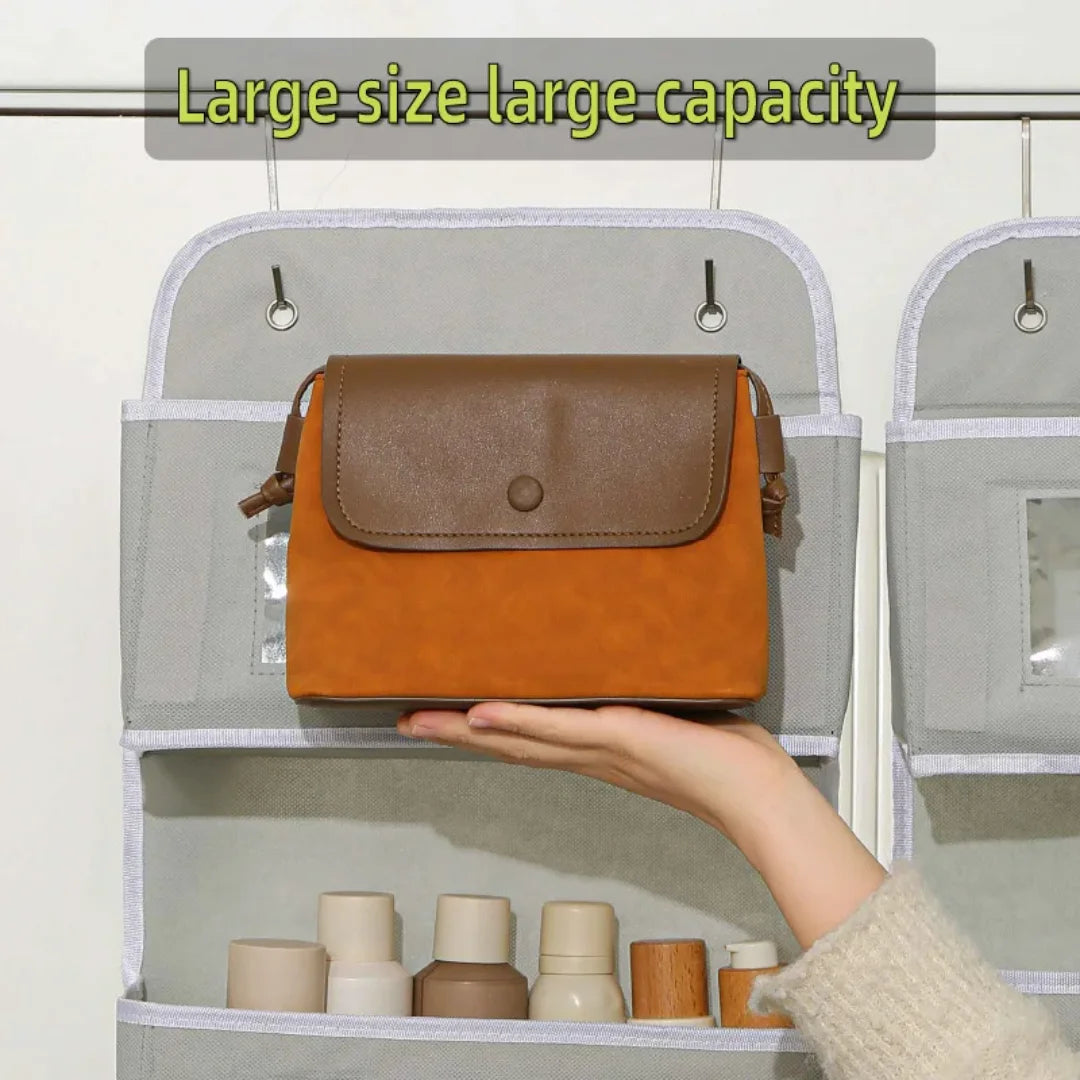Over-The-Door Hanging Organizer Extra Large Multi-Layer Storage Bag for Toys Clothes & Dorm Room Essentials