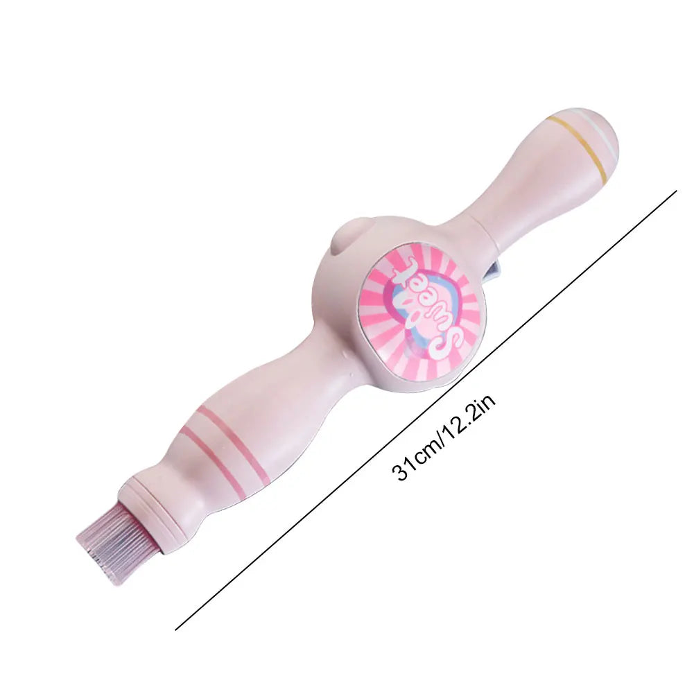 Elastic Smoke Bubble Wand USB Rechargeable Automatic Bubble Blower Machine Portable Bubble Maker for Kids Summer Outdoor Toys