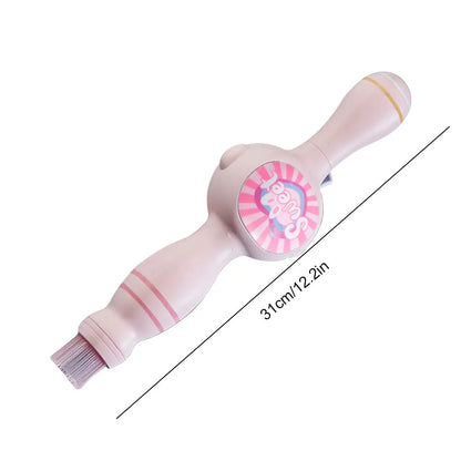 Elastic Smoke Bubble Wand USB Rechargeable Automatic Bubble Blower Machine Portable Bubble Maker for Kids Summer Outdoor Toys