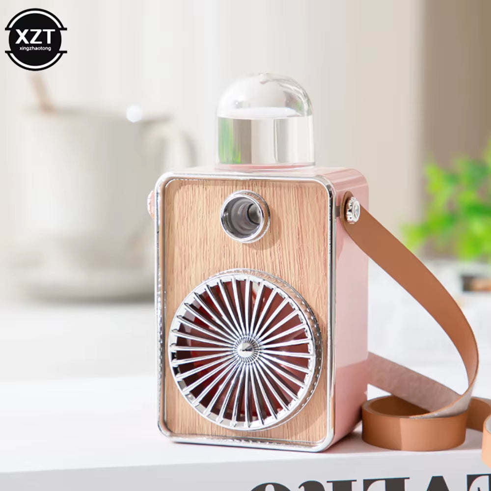 New 3 in 1 Neck Fan Cooling Camera Portable Fan Rechargeable Mini Fan Usb Cooling Fan Electric Bladeless Fan Summer Handheld Fan