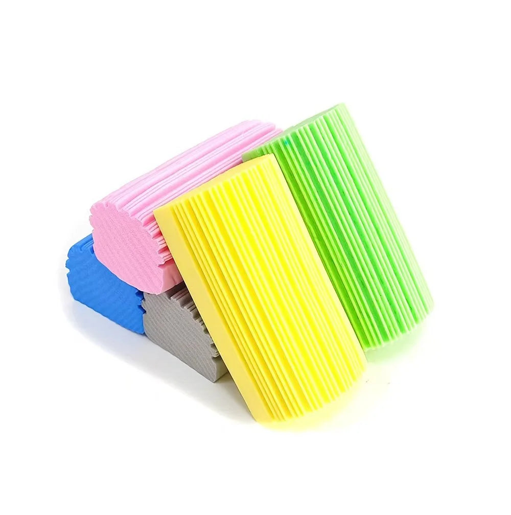Magical Dust Cleaning Sponges Sponge Damp Clean Duster for Cleaning Blinds Glass Baseboards Vents Railings Mirrors Window
