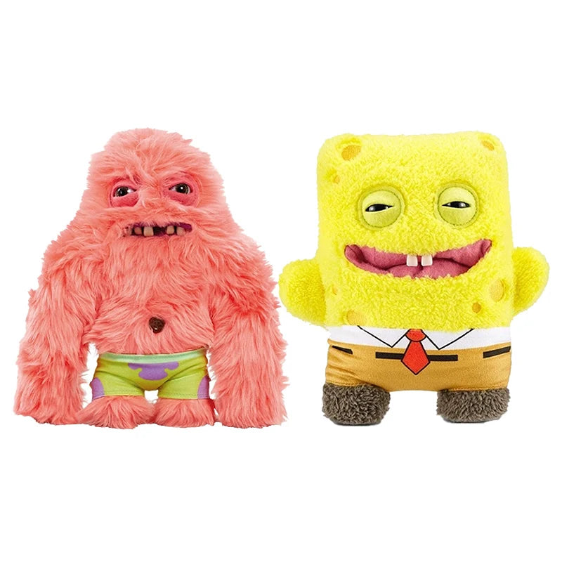 Patrick Star‌ Plush Toys 22Cm Original Ugly Monster Spongebob Squarepants Cute Tooth Monster Fill Plush Dolls Toys Gifts