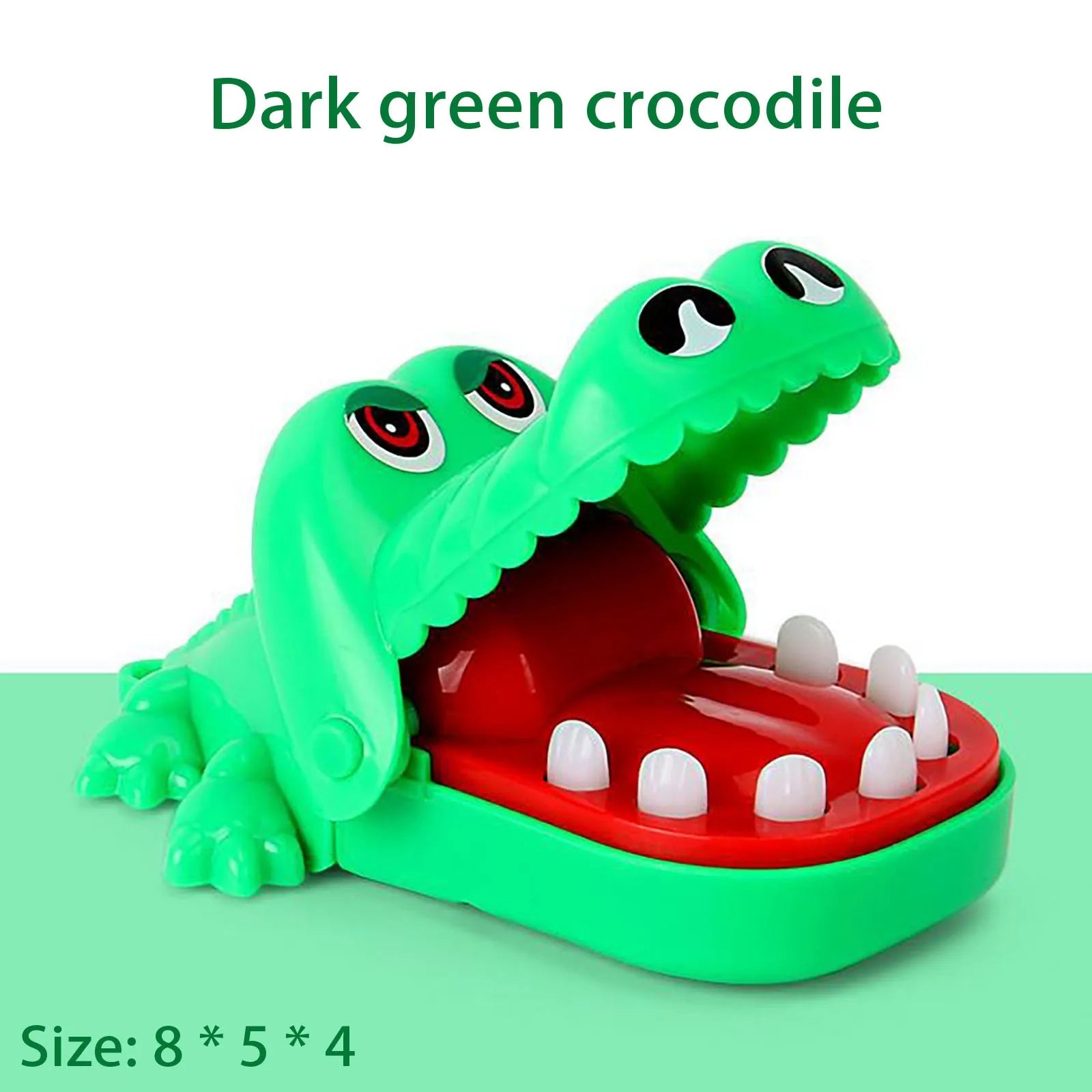 Classic Crocodile Teeth Game Mini Abs Crocodile Biting Finger Game Family Tabletop Party Funny Toy Accessories for Gift