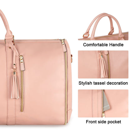 Large Capacity Travel Duffle Bag Women'S Handbag Folding Suit Bag Waterproof Clothes Totes