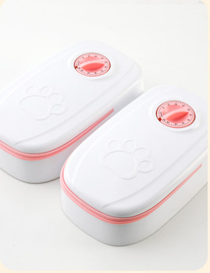 Automatic Pet Feeder Smart Food Dispenser for Cats Dogs Timer Stainless Steel Bowl Auto Dog Cat Pet Feeding Pets Supplies