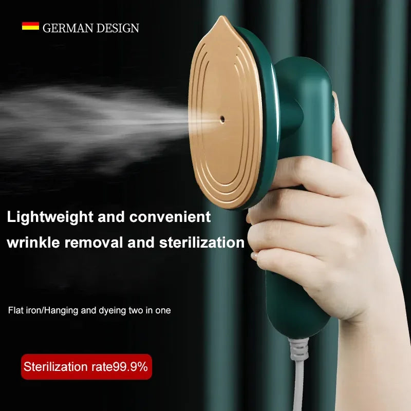 Electric 30W Mini Steam Iron Portable Wet and Dry Handheld Garment Steamer Home Travel Dorm Steam Iron Gift