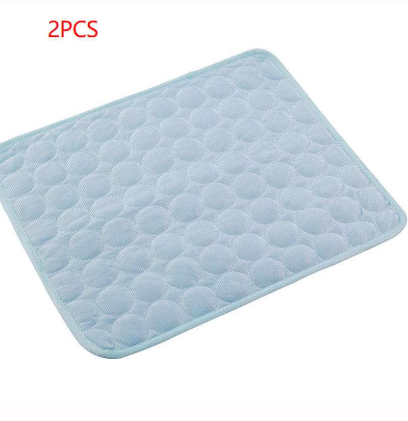 Pet Dog Cat Ice Silk Cold Nest Pad for Cooling in Summer